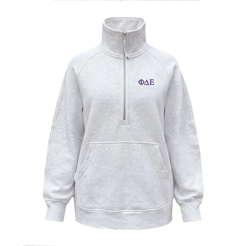 Phi Delta Epsilon Lululemon Scuba Oversized Funnel-Neck Half Zip Long 1
