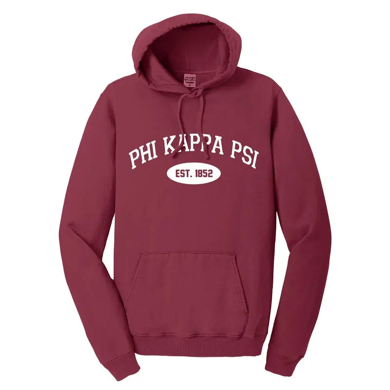 Phi Kappa Psi Hooded Pullover Vintage Sweatshirt 1