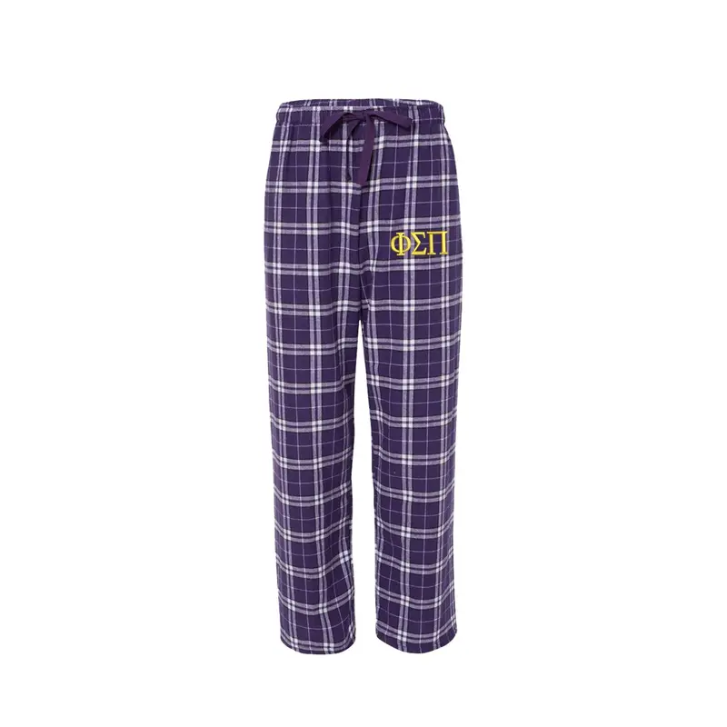 Phi Sigma Pi Flannel Pants 1