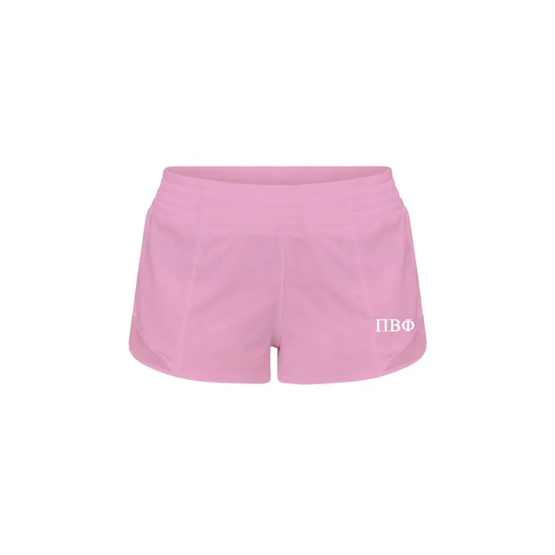 Pi Beta Phi Lululemon Hotty Hot High-Rise Lined Short 2.5" - Pink Frosting 1
