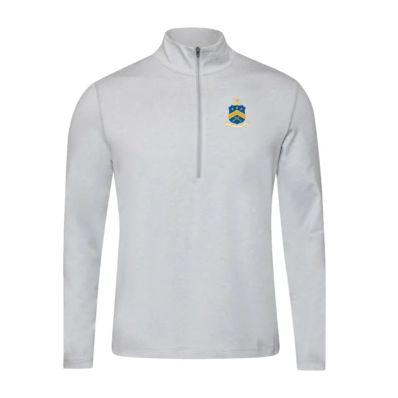 Pi Kappa Phi Lululemon Soft Jersey Half Zip With Crest 1