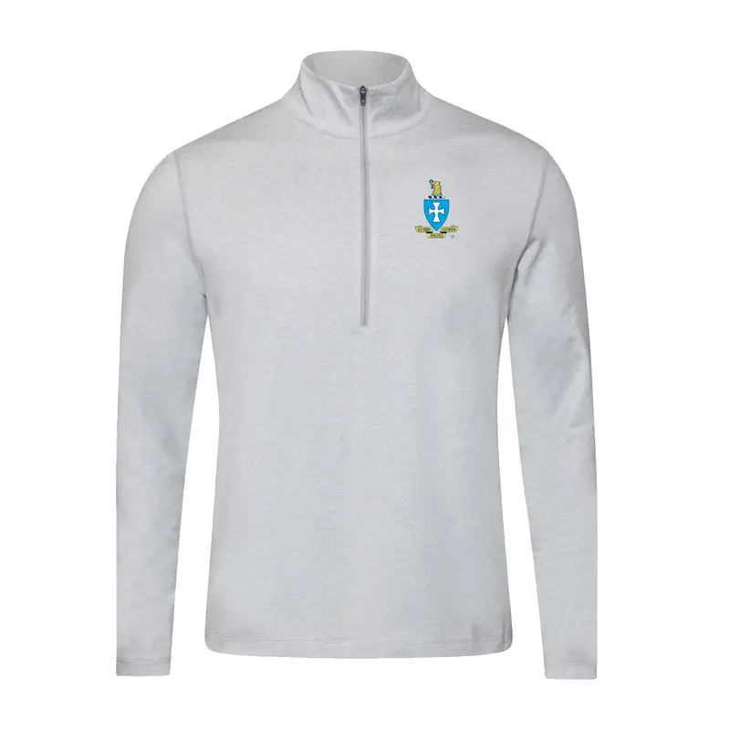 Sigma Chi Lululemon Soft Jersey Half Zip With Crest 1