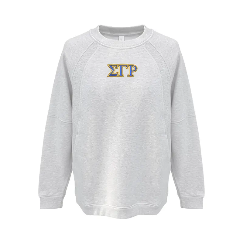 Sigma Gamma Rho Lululemon Scuba Oversized Long Crewneck 1