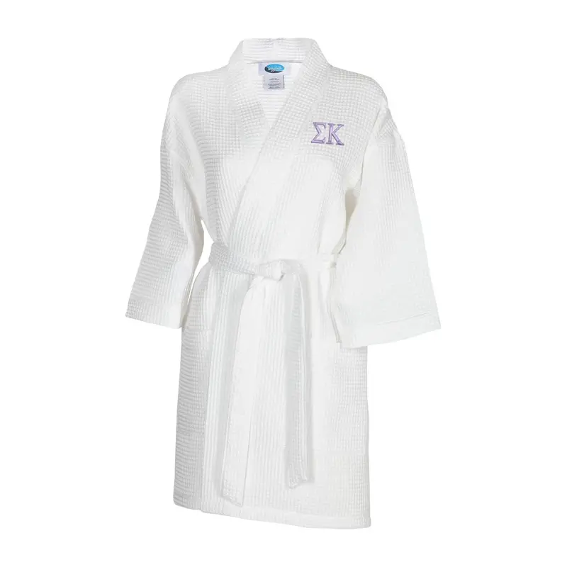 Sigma Kappa Waffle Weave Robe 1