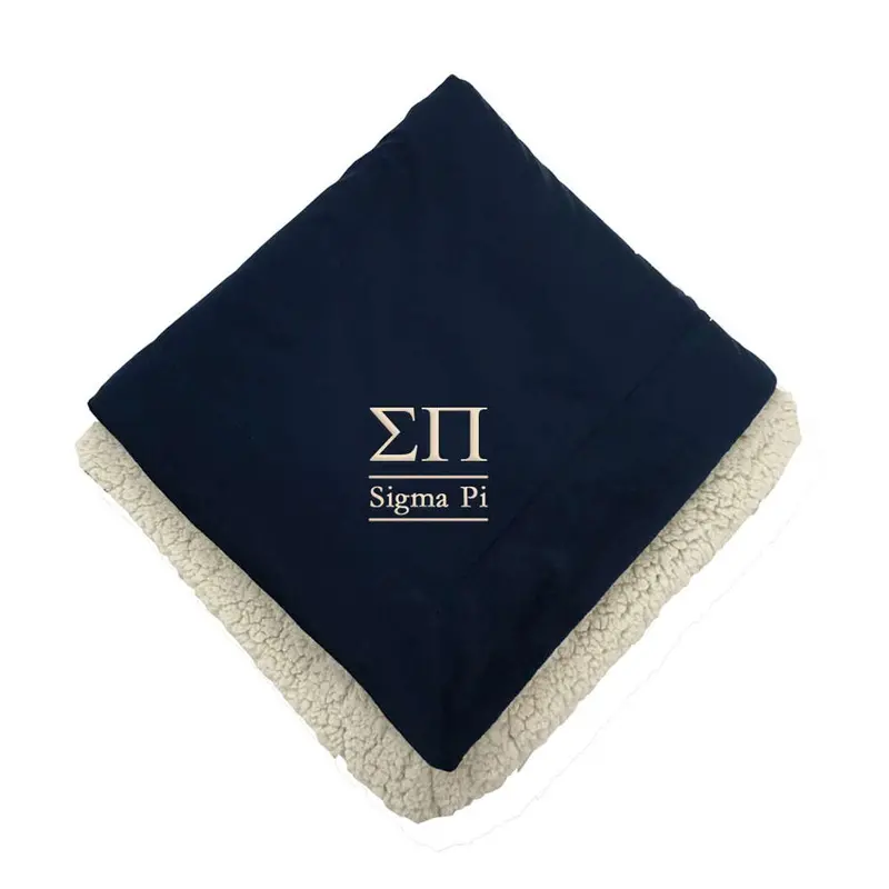 Sigma Pi Sherpa Lined Blanket 1