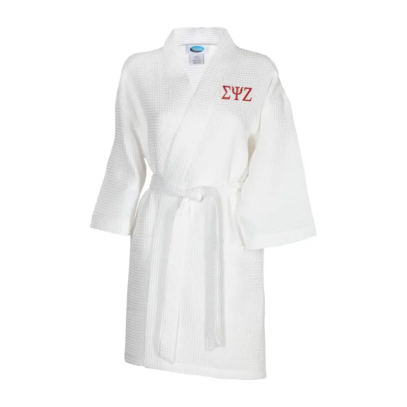 Sigma Psi Zeta Waffle Weave Robe 1
