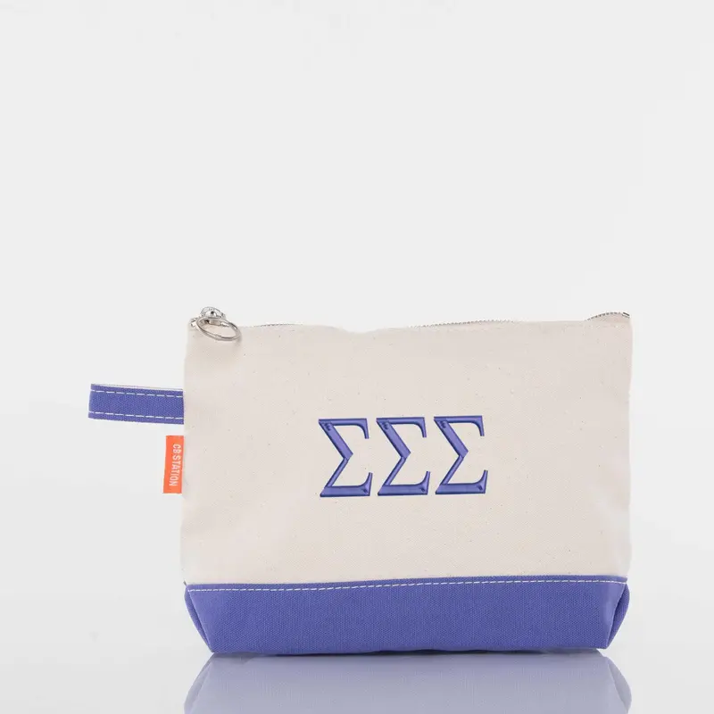 Sigma Sigma Sigma Cosmetic Bag 1