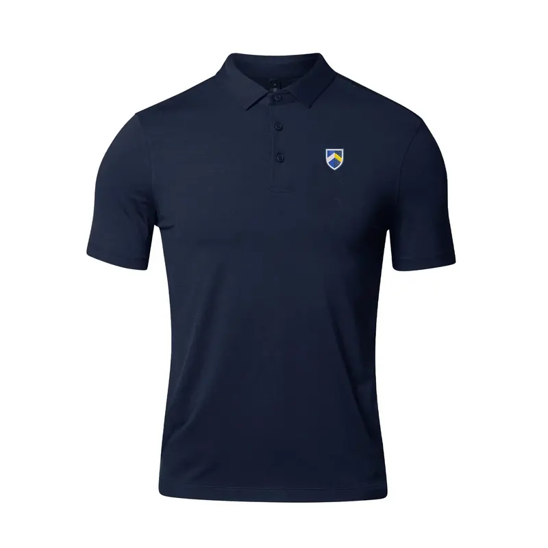 Sigma Tau Gamma Lululemon Evolution Short-Sleeve Polo - Navy 1