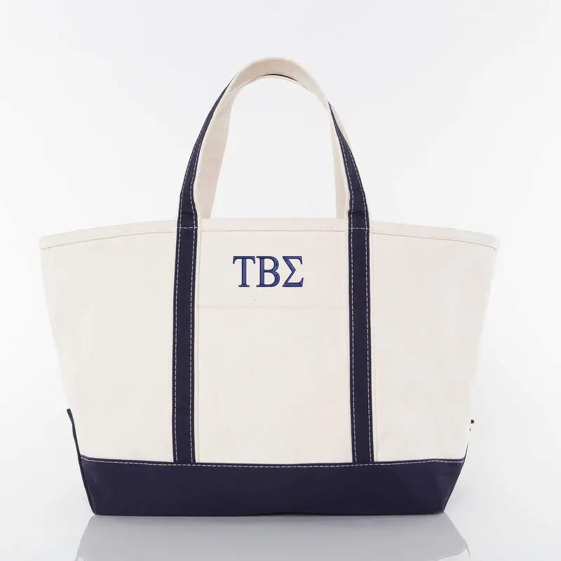 Tau Beta Sigma Large Canvas Tote Bag 1