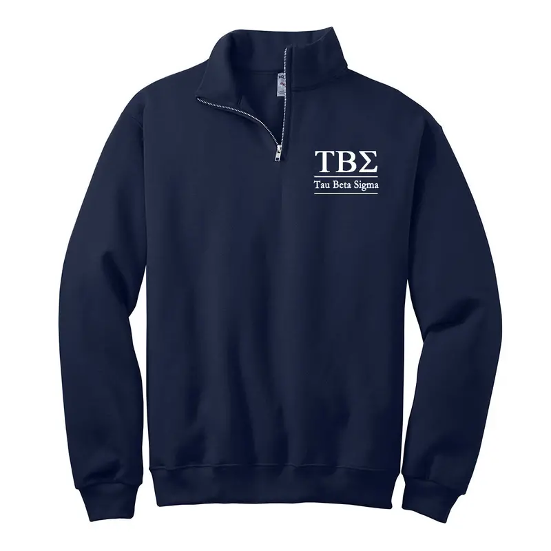 Tau Beta Sigma Quarter Zip Pullover 1