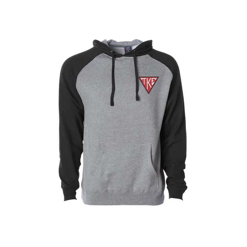 Tau Kappa Epsilon Raglan Hooded Sweatshirt 1