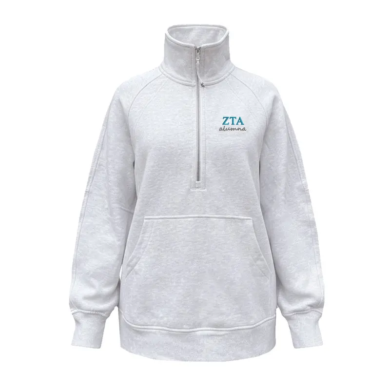 Zeta Tau Alpha Alumna Lululemon Scuba Oversized Funnel-Neck Half Zip Long 1