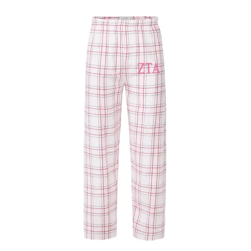 Zeta Tau Alpha Flannel Pants 1