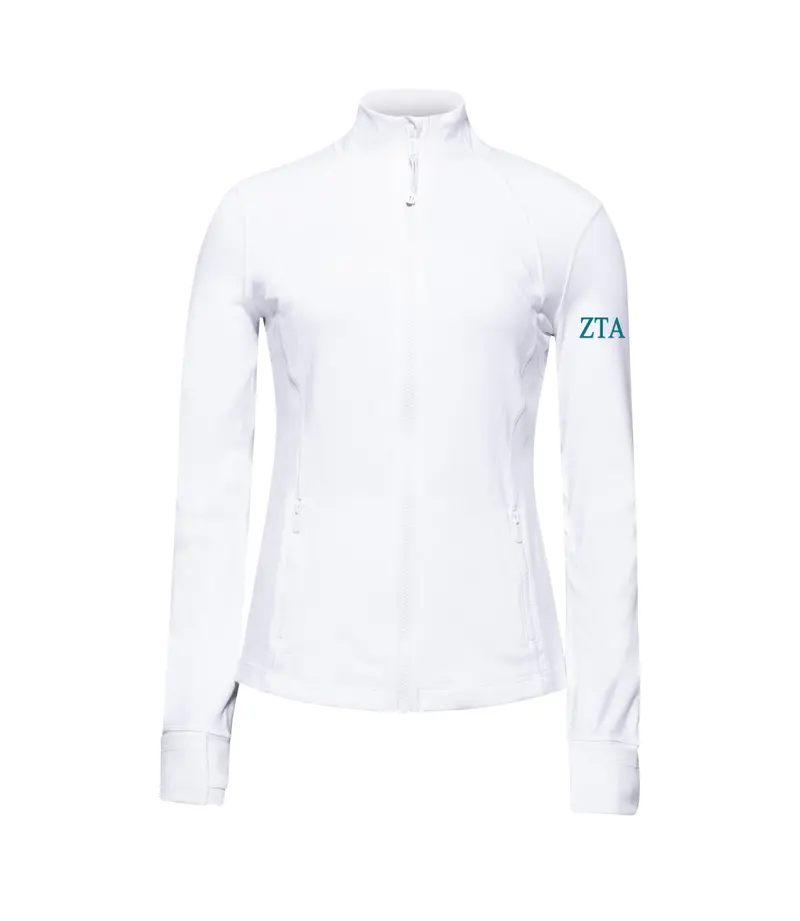 Zeta Tau Alpha Lululemon Define Jacket - White 1