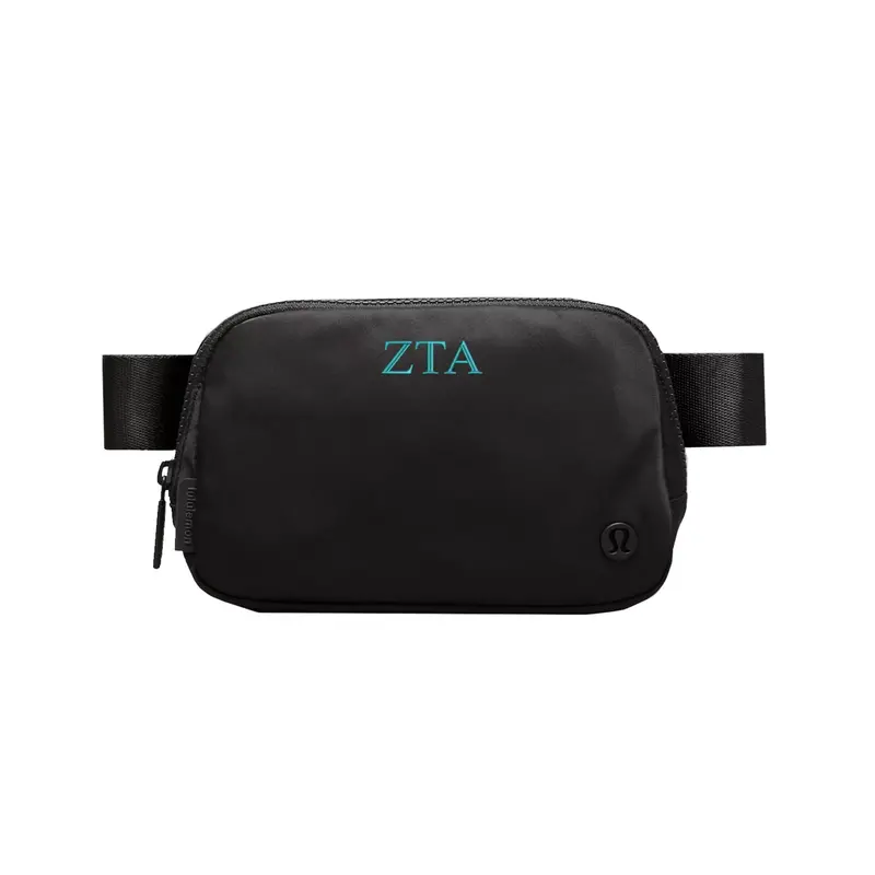 Zeta Tau Alpha Lululemon Everywhere Belt Bag - Black 1
