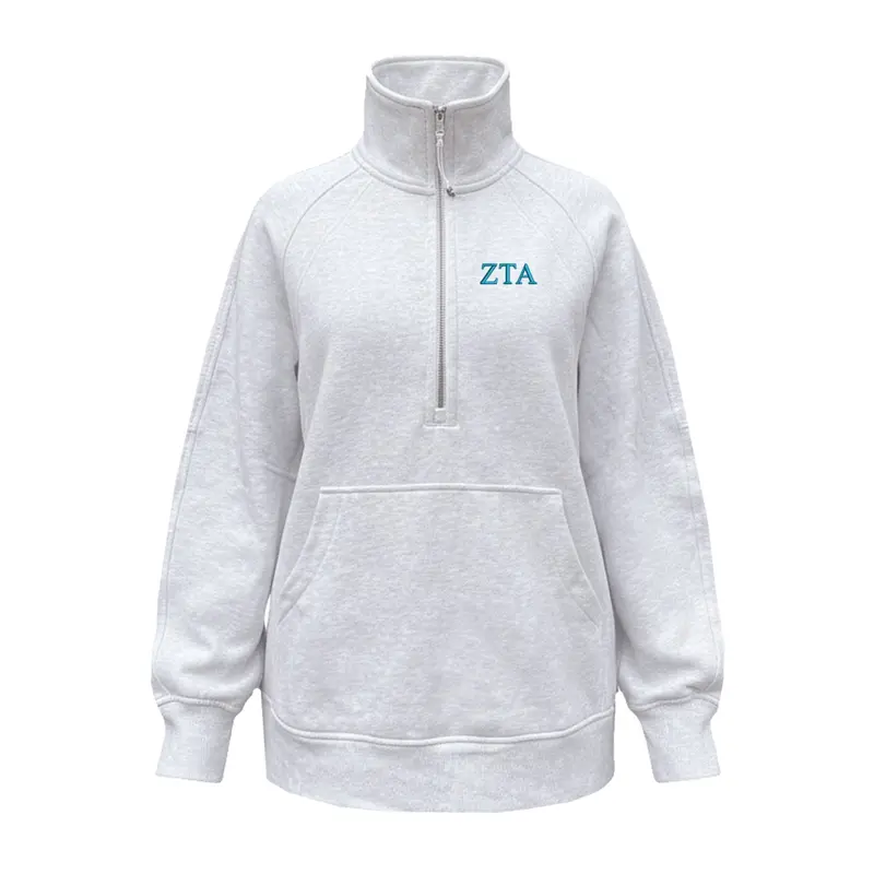 Zeta Tau Alpha Lululemon Scuba Oversized Funnel-Neck Half Zip Long 1