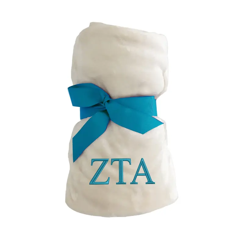 Zeta Tau Alpha Tahoe Fleece Blanket 1