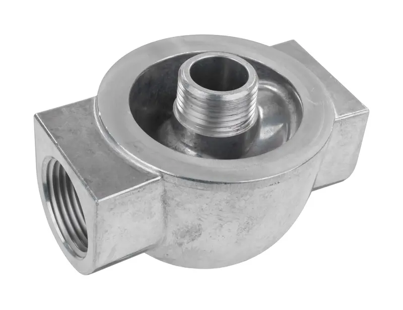 18 Gpm Aluminum Inline Filter Adapter – 1-Inch Npt Threaded Fitting For Fluid Systems 1