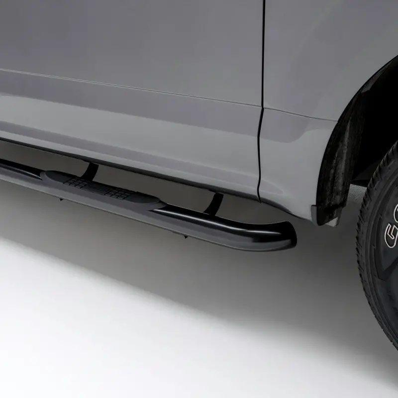 Aries 203015 Black Steel 3-Inch Round Side Steps For Ford F-150 And Lincoln Mark Lt 1