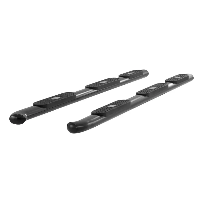 Aries 364046 Oval Wheel-To-Wheel Nerf Bars – 4-Inch Black Powder-Coated Steel 1