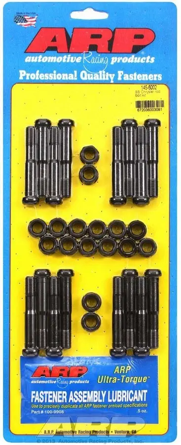 Arp Bbm Rod Bolt Kit – High-Strength Fasteners For 383–440 Wedge Engines (145-6002) 1