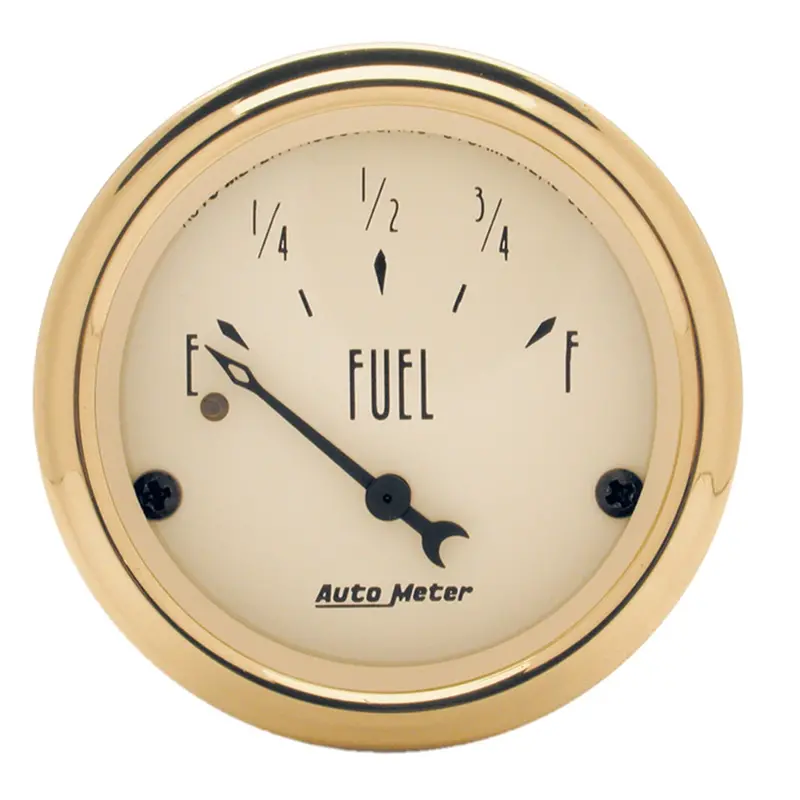 Autometer Golden Oldies Fuel Level Gauge – 2-1/16", 240–33 Ohm Sending Range (1506) 1