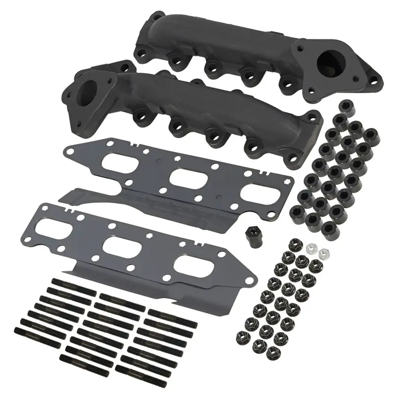 Bd Diesel 1043001 Exhaust Manifold Assembly – Includes New Studs, Spacers, And Nuts 1