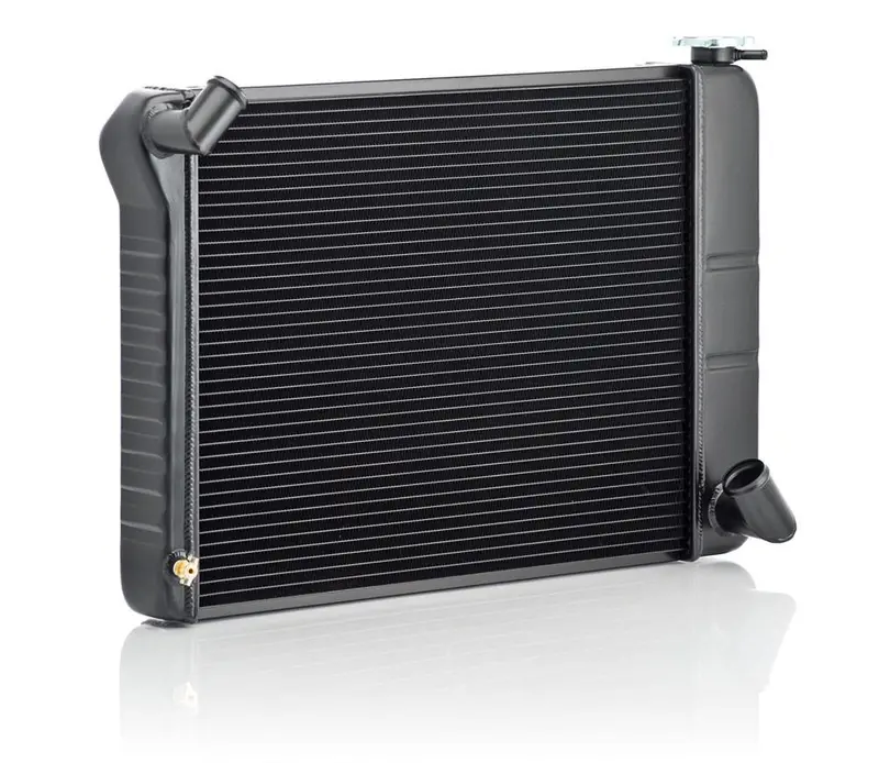 Be Cool Oe-Series Crossflow Radiator – Black Finish For 1966–67 Bb Corvettes & 1968 Sb Corvettes With A/C (15022) 1