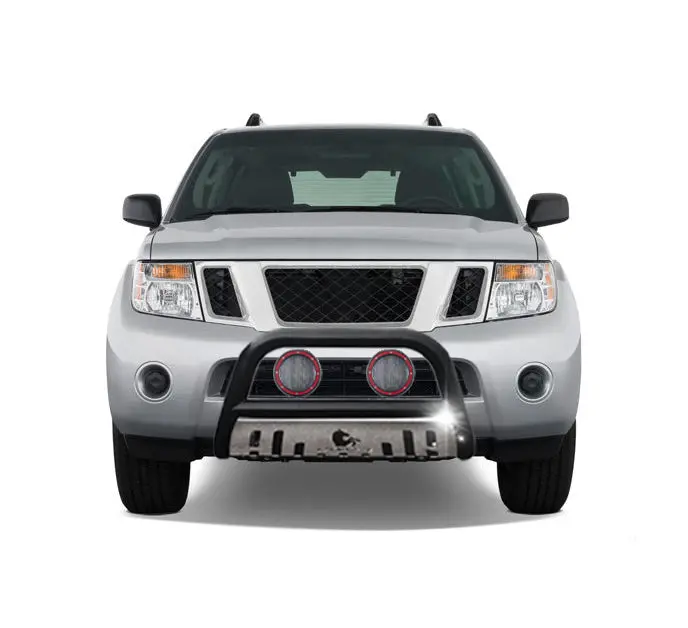 Black Horse Off-Road Cbbs-Nic6105Sp-Plfr Black Steel Skid Plate For Drivetrain Protection 1
