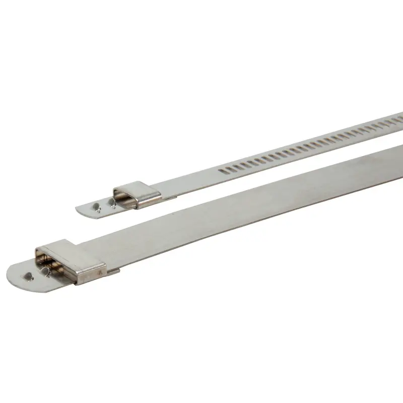 Design Engineering 10211 Stainless Steel Positive Lock Ties – 12Mm × 9", 8-Pack 1
