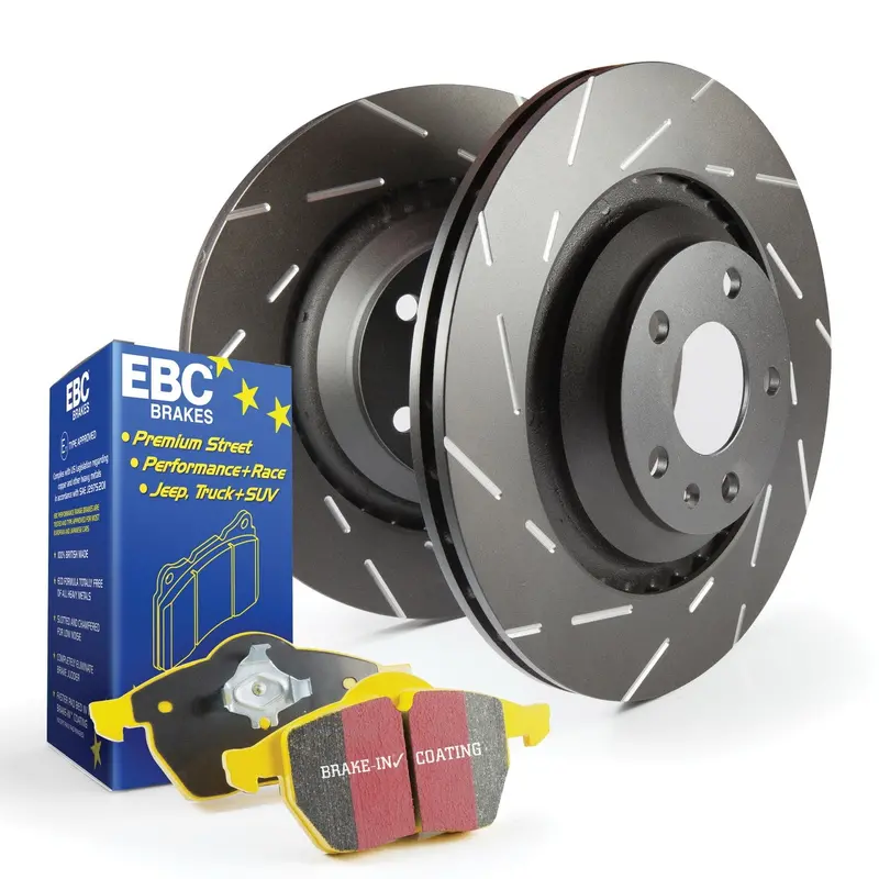 Ebc Brakes S9 Series Performance Brake Kit – Yellowstuff Pads + Usr Sport Rotors (S9Kr1542) 1