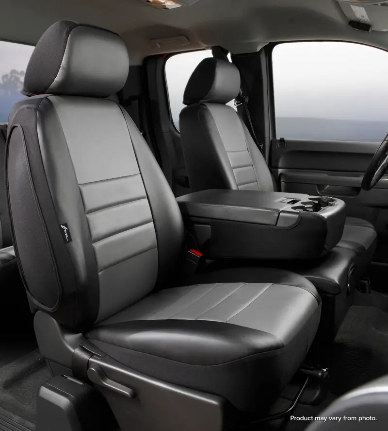 Fia Leatherlite Custom Seat Covers – Gray, Premium Fit (Sl69-34) 1