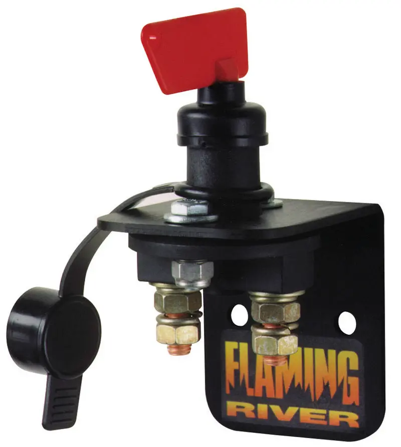 Flaming River Fr1002 Battery Disconnect Switch – Compact Manual Cut-Off For Race & Street Use 1