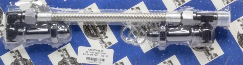 Fragola 920025-Bl Pro Stock Fuel Line Kit – #8 An Black Hose (4500 Series) 1