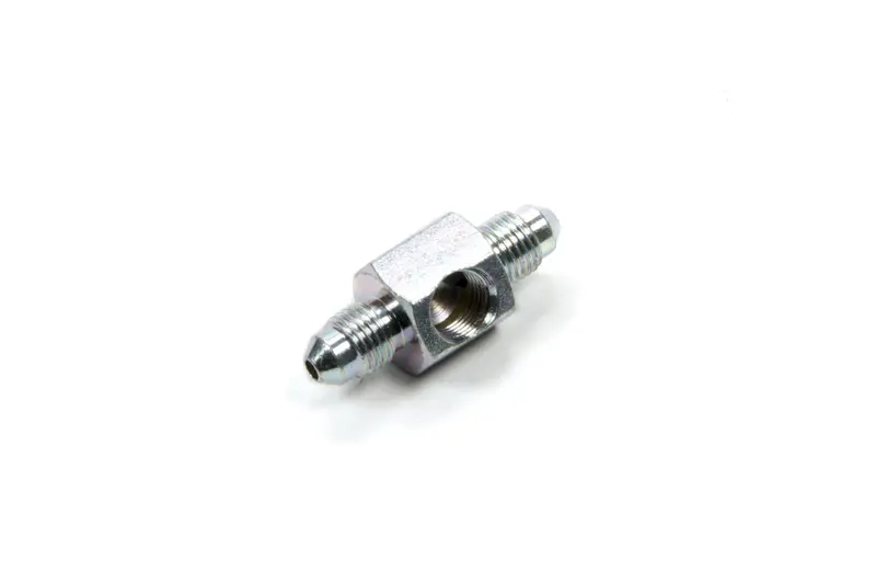 Fragola Inline Tee Fitting – #3 An With 1/8" Female Pipe Thread Side Port 1