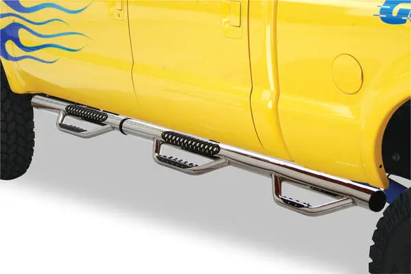 Go Rhino D36082Ps Full-Length Tubular Side Steps – Three-Step Design For Easy Cab And Truck Bed Access 1