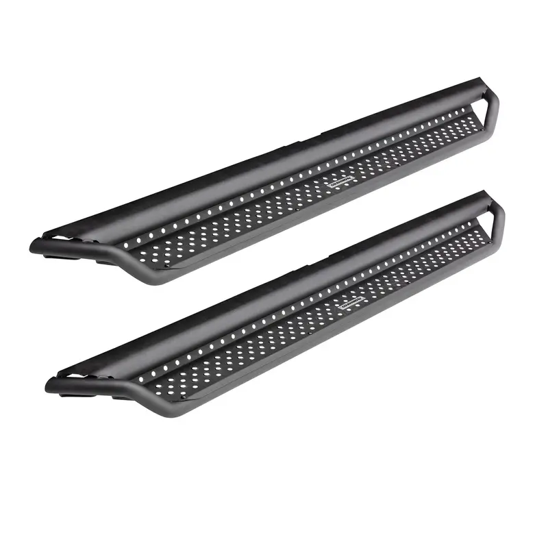 Go Rhino Drop-Down Full-Length Running Boards – Heavy-Duty Step Design For Lifted Trucks & Large Tires (D14176T) 1
