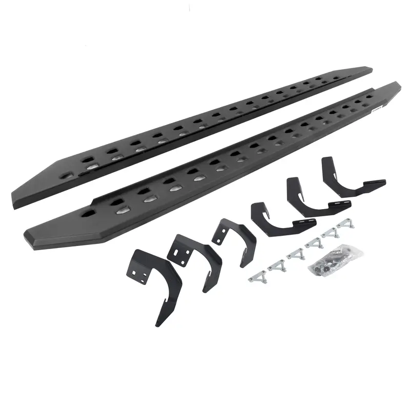 Go Rhino Rb20 Slim-Line Running Boards – 69430687Spc Model With Integrated Mounting Brackets 1