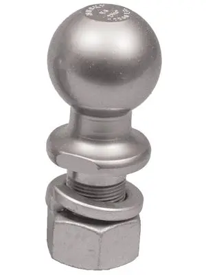 Husky Towing 30678 Chrome Steel 2-5/16" Trailer Ball – 14,000 Lb Capacity, 1-1/4" Shank 1