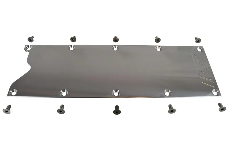 Ict Billet 551629 Low-Profile Valley Pan Cover With Knock Sensor Delete 1