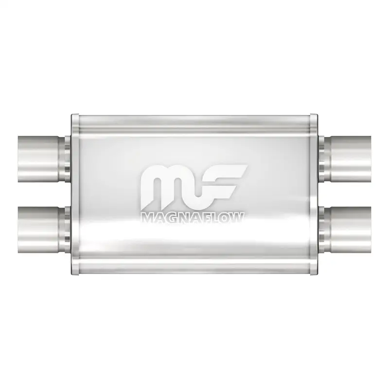Magnaflow 14378 Universal 2.25-Inch Inlet/Outlet Performance Muffler 1