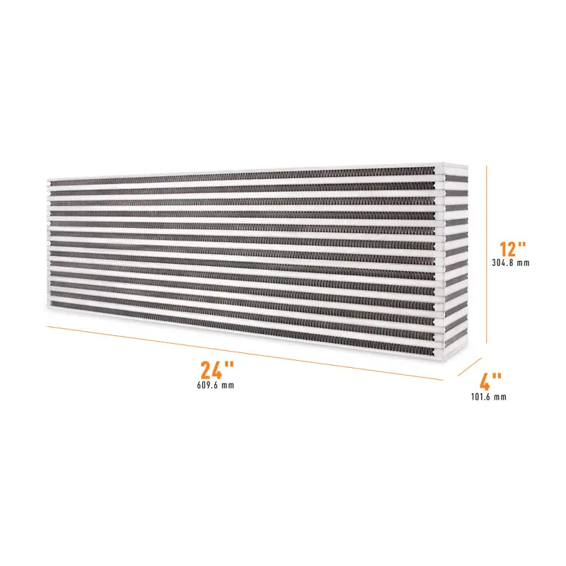 Mishimoto Mmuic-06 Universal Air-To-Air Race Intercooler Core – 24" X 12" X 4" Dimensions 1
