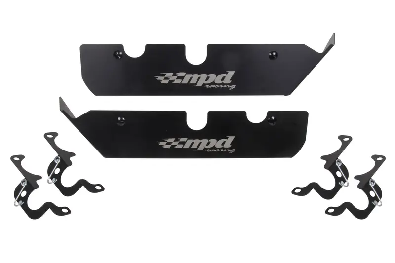 Mpd Racing 18001 Full-Set Black Spark Plug Boot Protectors 1