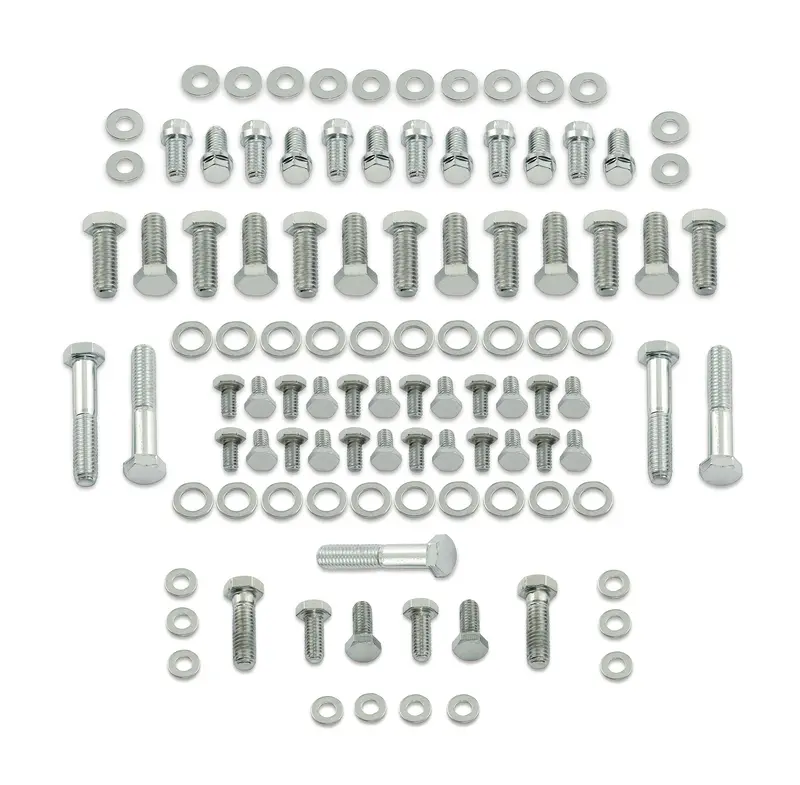Mr. Gasket Complete Engine Bolt Kit – High-Strength Fastener Set For Full Engine Builds 1