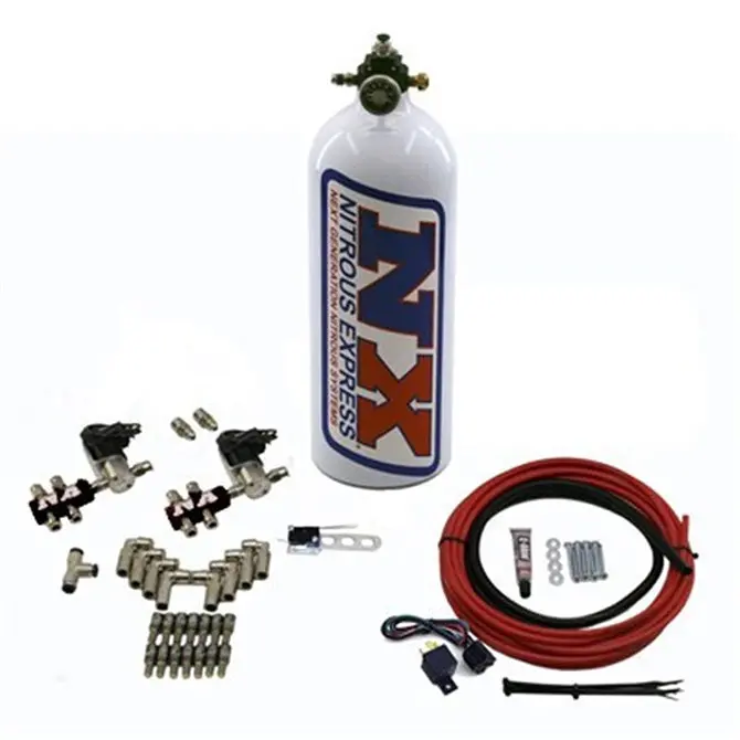 Nitrous Express 15137 Pumpless Direct-Port Water/Methanol Injection System – V8 Engines 1