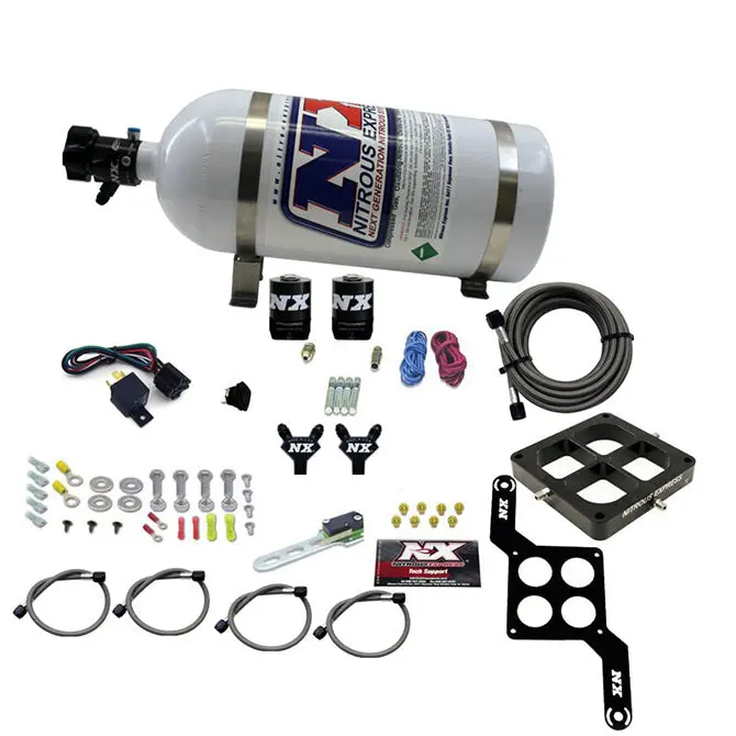 Nitrous Express Dominator Billet Crossbar Kit – Adjustable Stage 6 Nitrous System With 10Lb Bottle (60047-10) 1