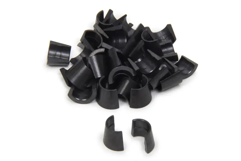 Pac Racing Pac-L8137 Mini 8-Square-Groove Valve Locks – 5/16″ Steel 1