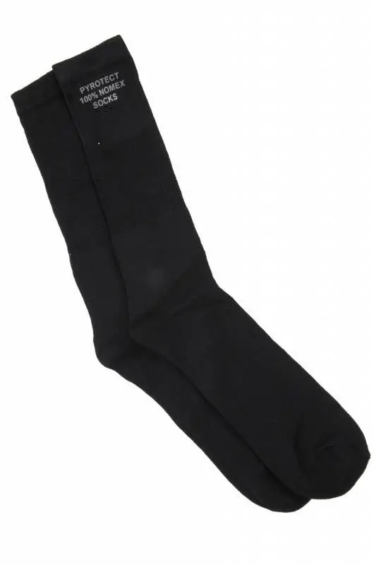 Pyrotect Is110420 Socks Black Nomex X-Large Sport Sfi-1 1