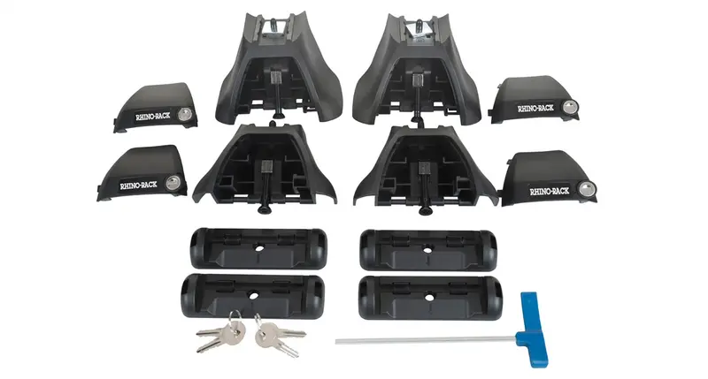 Rhino-Rack Ja1863 Vortex Aero Roof Rack System – Multi-Fit Crossbar Kit For 2500-Series Trucks 1