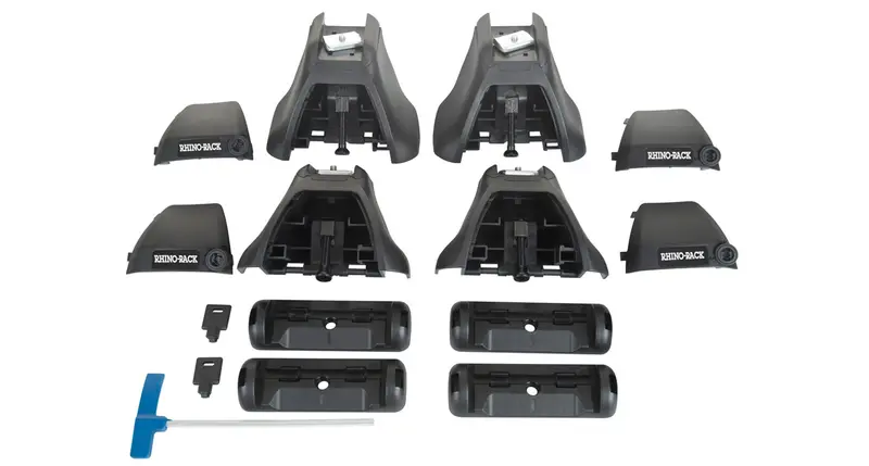 Rhino-Rack Multi-Fit Hd Roof Rack – 2500 Series Universal Heavy-Duty Carrier System 1